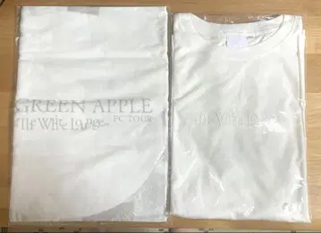 미세스 그린 애플 화이트 라운지 타월, T셔츠 세트