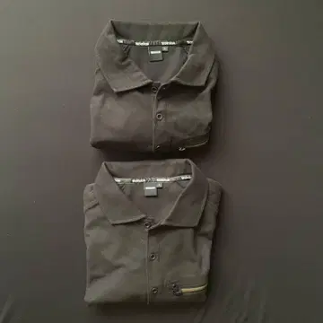 TS DESIGN 5105 워크 니트 롱 피케 셔츠 L 사이즈 2장 세트