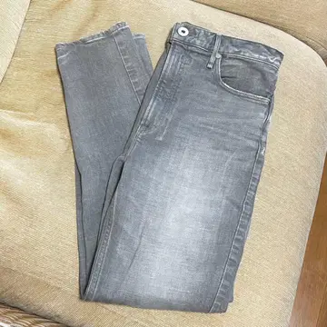 미사용 upper heights 그레이 데님 청바지