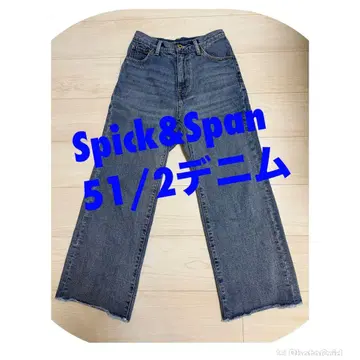Spick&Span 51/2 데님 하이웨스트
