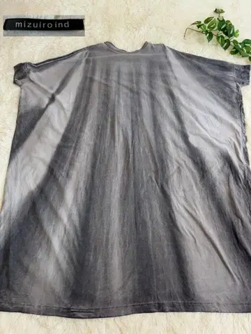 mizuiro ind 타이다이 염색 돌먼 원피스 그레이 계열 인도산