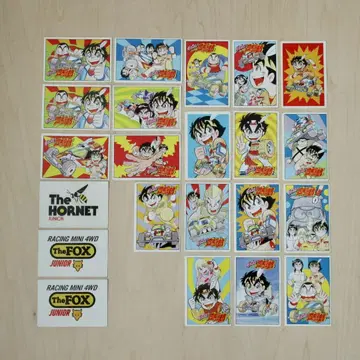 레어 돌진! 사륜구동 씰 세트 / 스티커 미니 사륜구동 TAMIYA