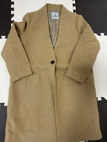 나노 유니버스 노카라 코트 베이지