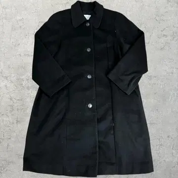 REVEAUBE 캐시미어 100 롱 코트 L BLK