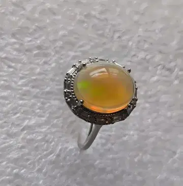 오팔 실버 반지 여성용