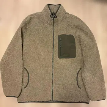 Roots 플리스 자켓 L 사이즈 베이지