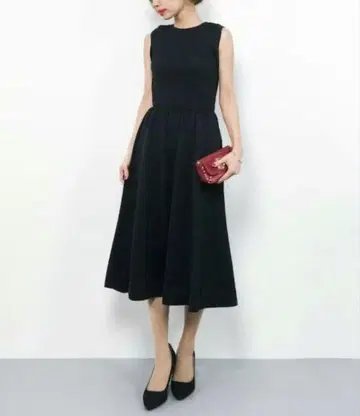 프레이 아이디 홀가먼트 원피스 슬리브리스 A라인 원피스