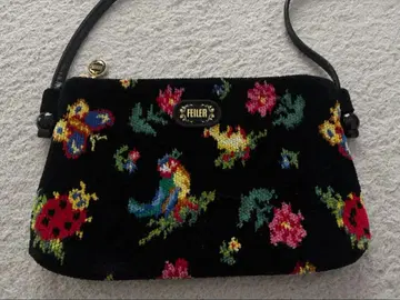 컨디션 최상 FEILER 페이러 하이디 숄더백 미니백 블랙