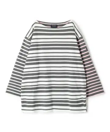 루미노아 보트넥 스트라이프 긴팔 T셔츠