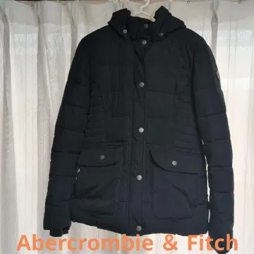 Abercrombie & Fitch 블랙 다운 자켓