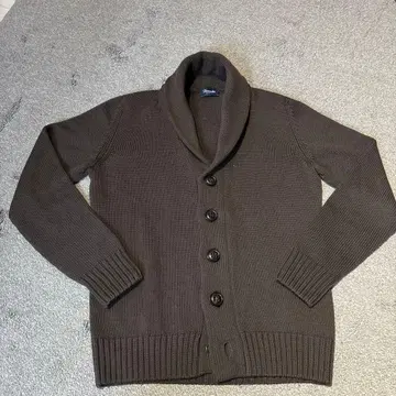 Drumohr 다크 브라운 가디건