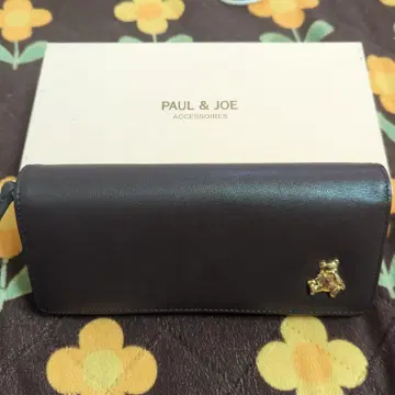 새상품급 PAUL & JOE 곰 금장 장식 장지갑