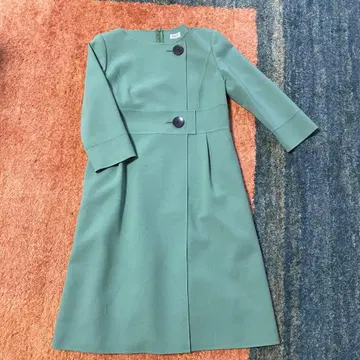 FOXEY 그린 A라인 원피스