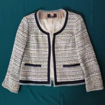 INED 노카라 자켓 사이즈 9