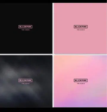 BLACKPINK THE ALBUM 4개 세트 미개봉 새상품 CD