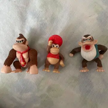 레어 돈키콩 닌텐도 피규어 3종 세트 헤이세이 레트로