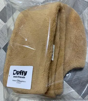 도쿄디즈니씨 한정판 더피 후드 부착 머플러