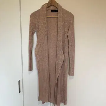 sacra 니트 아우터 상의 코트 가디건 스모키 핑크