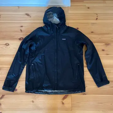 patagonia H2No 블랙 나일론 자켓