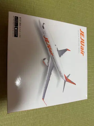 JEJU Air B737-800 항공기 모델 미사용 새상품