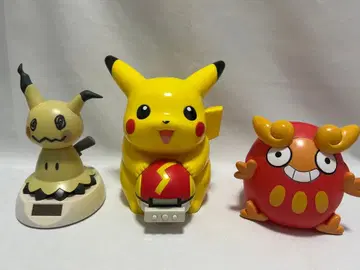 피카츄 시계 미미큐 솔라 달마카 저금통 피규어
