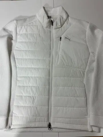 새상품급 PUMA 남성용 자켓 M 화이트