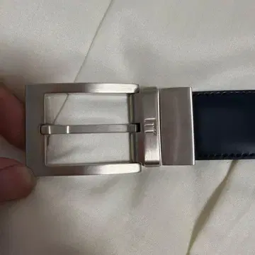 던힐 dunhill 천연 가죽 리버서블 벨트 전체 길이 128cm