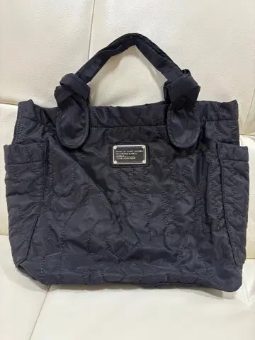 마크 바이 제이코브스 나일론 퀼팅 백 블랙