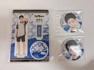 하이큐!! 아카아시 케이지 아크릴 스탠드&캔뱃지
