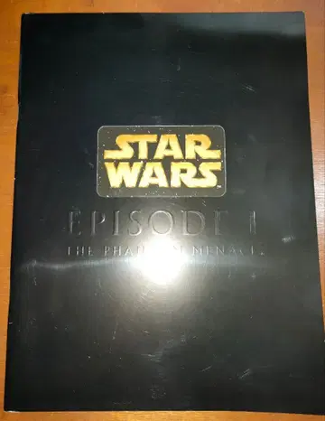 STAR WARS EPISODE I 팜플렛