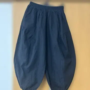 블랙 사루엘 팬츠