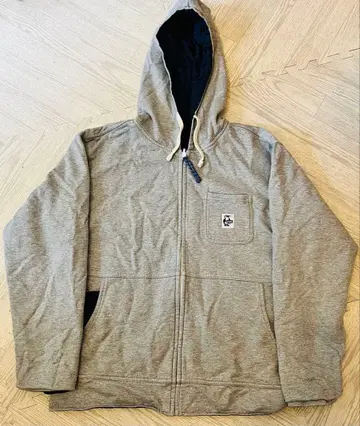 참스 리버서블 지퍼 후드티 M