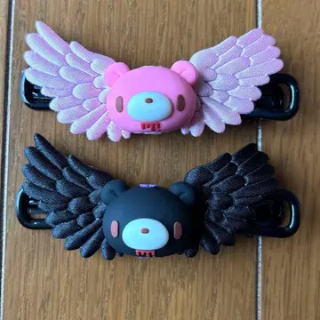 GLOOMY 그루미 다크 앞머리 클립 세트