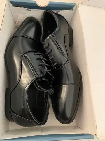 블랙 드레스 신발 25.5cm