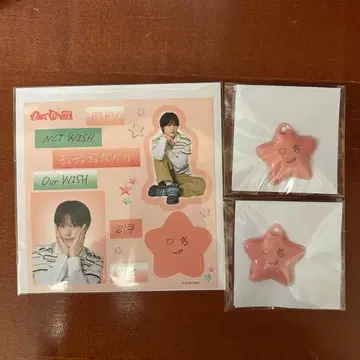 NCT WISH 리쿠 랜덤 토이 미니 참 스티커