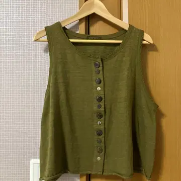 pas a pas 파스아파스 베스트 카키 레이어드 캐주얼