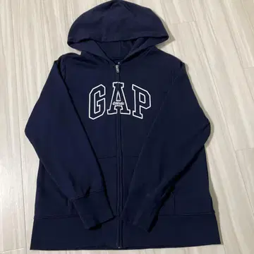 GAP 네이비 후드티 (글자는 화이트) L 사이즈