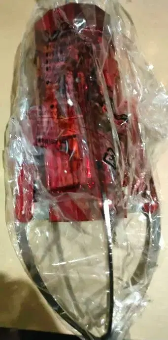 초 BIG! 뽑기 게임 암 메탈릭 레드 28cm