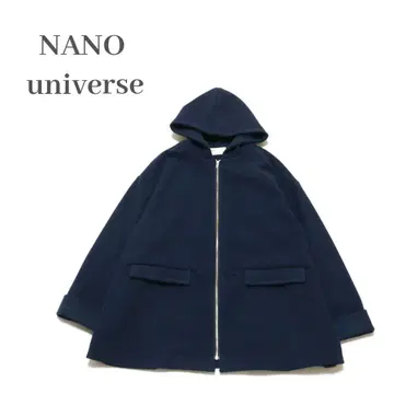 새상품급 나노 유니버스 LB.04/숏 기장 후드 블루종