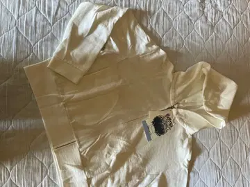 Pitchoune 아이보리 후드 부착 후드티