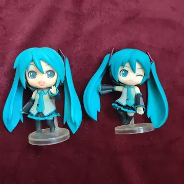 하츠네 미쿠 넨도로이드 푸치 피규어 2체 세트
