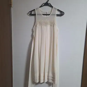 아이보리 슬리브리스 세레모니 원피스