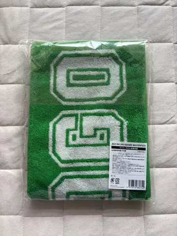 ini 타지마 쇼고 머플러 타월 캔뱃지