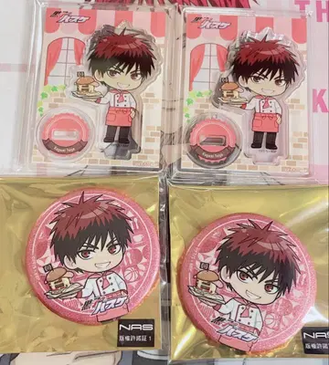 츄가이 카페 2025 캔뱃지 아크릴 스탠드 카가미 타이가 세트