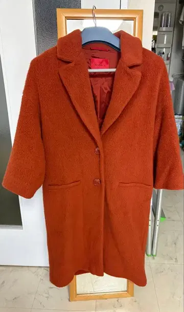 MAX&Co. 오렌지 체스터 코트