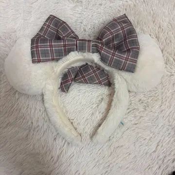 릴린린 체크 리본 머리띠 2024