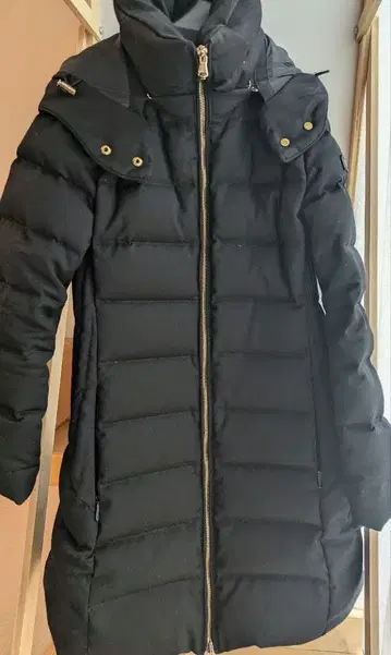 TATRAS 블랙 롱 다운 자켓