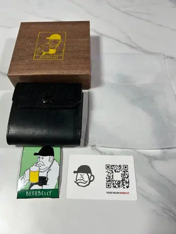 BEERBELLY 해치백 접이식 지갑