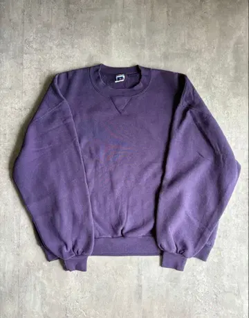 90s RUSSELL ATHLETIC purple sweat