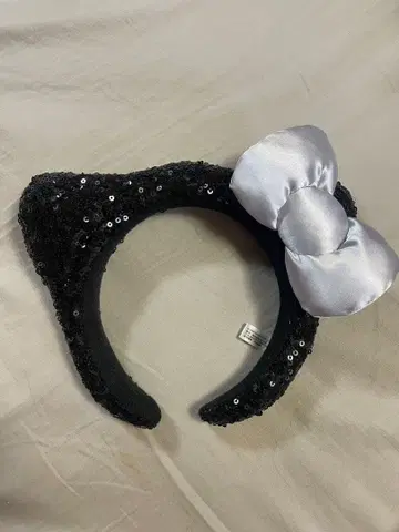 USJ 머리띠 스팽글 키티 블랙